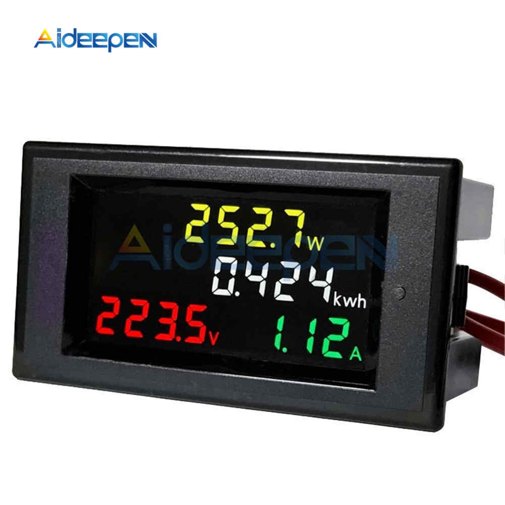 Digital-Multimeter PZEM-008 – Spannungs-, Strom-, Leistungsmesser AC50-300V / 100A