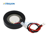 10PCS 25mm Ultrasonic Humidifier Ceramic Atomizer Mist Maker Piezoelectric Transducer Humidifier Accessories 1.70MHz D25mm