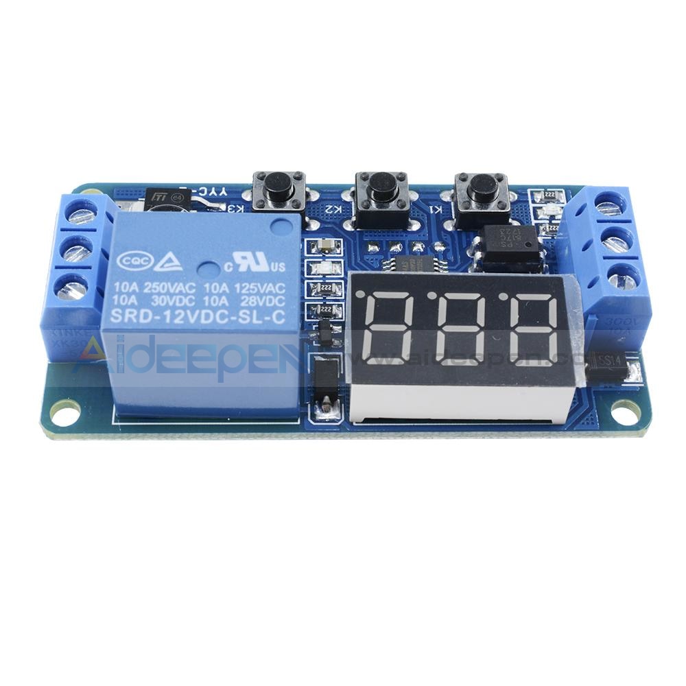 Geekcreit Ac110v-220v Digital Display Time Relay Automation Delay Timer Control Switch Relay Module Geekcreit Ac110v-220v Digital Display Time Relay Automation Delay Timer Control Switch Relay Module