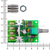 6A 6V-12V Pwm No-Polarity Dc Motor Speed Regulator Controller