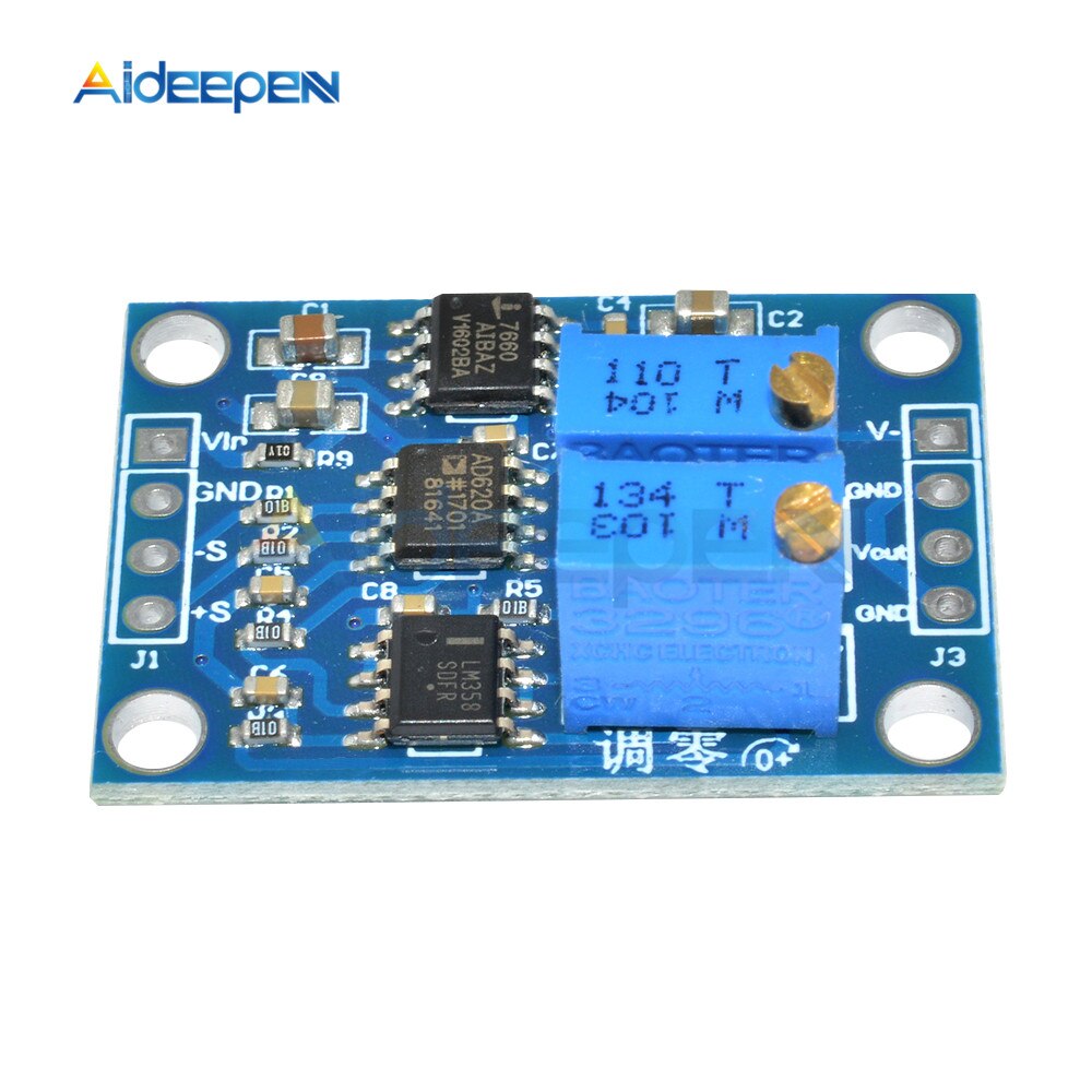 Aazon.co: Reland Sun 2PCS V Icrovolt Signal Aplifier AD623 AD620