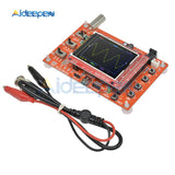 Assembled Digital Oscilloscope 2.4" TFT Display Probe Alligator Test Clip for Arduino + Acrylic Case + DSO150 P6100 Probe