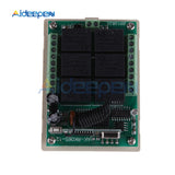 DC 12V 6CH 6 Channel RF Wireless Remote Control Transmitter & Receiver 315MHZ 3000M For Control Lamp Fan Motor 10A on AliExpress