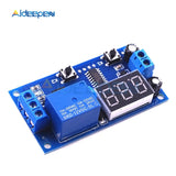 DC 12V Delay Relay Delay Time Multi function Module Infinite Loop Countdown Switch Control Module Timer Module Relay