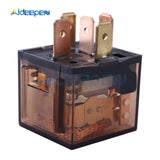 DC 24V 80A 5Pin Waterproof Automotive Relay SPDT Car Control Device Car Relays High Capacity Switching