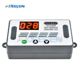 DDC 331 DC 12V Trigger Cycle Time Timer Delay Relay LED Digital Display Adjustable Timing Control Switch Relays with Case
