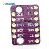 GY LSM6DS3 LSM6DS3 Accelerometer Gyro Embedded Digital Temperature Sensor Module SPI IIC I2C Interface Module 8kb FIFO Buffer 5V
