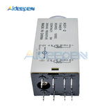 H3Y 2 DC 12V 24V AC 110V 220V Delay Timer Time Relay 0   30 Seconds Solid State Delay Relay with Base on AliExpress