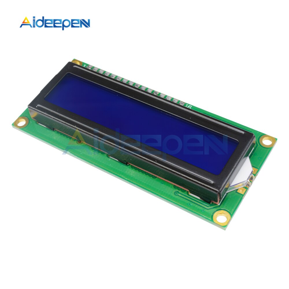 IIC/I2C Serial Interface 1602 16X2 Character LCD Backlight Module Blue ...