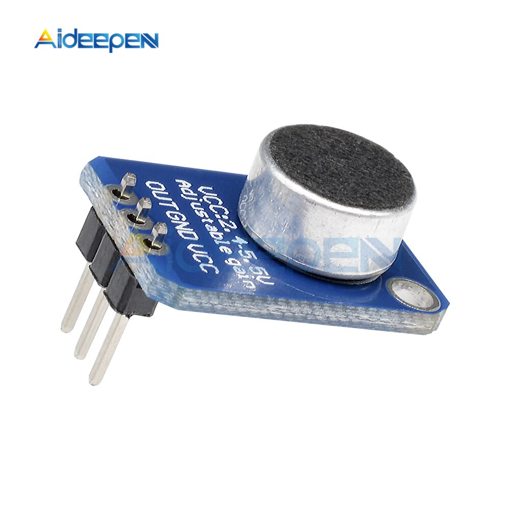 thumbnail image 2 of MAX4466 Electret Microphone Amplifier Board With Adjustable Gain – For Arduino 2 of 2