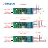 Smart Wifi Relay Switch Universal Module 2CH USB DC5V/7 32V Wireless Switch Timer Remote Control Relay For Alexa Google Home