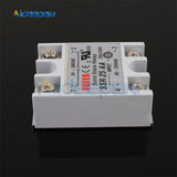 Soild State Relay SSR 25AA 25A AC to AC 80 250V 24 380V 6.3*4.5*2.3 cm