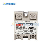 Solid State Relay SSR 10AA SSR 60AA SSR 75AA SSR 100AA Relay Solid State Actually 80 250VAC TO 24 380VAC 10AA 60AA 75AA 100AA