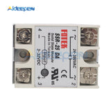 Solid State Relay SSR 10DA SSR 25DA SSR 40DA SSR 50DA Relay Solid State Actually 3 32V DC TO 24 380V AC SSR 10DA 25DA 40DA 50DA