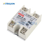Solid State Relay SSR 10DA SSR 25DA SSR 40DA SSR 50DA Relay Solid State Actually 3 32V DC TO 24 380V AC SSR 10DA 25DA 40DA 50DA