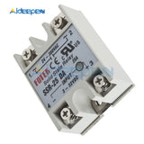 Solid State Relay SSR 10DA SSR 25DA SSR 40DA SSR 50DA Relay Solid State Actually 3 32V DC TO 24 380V AC SSR 10DA 25DA 40DA 50DA