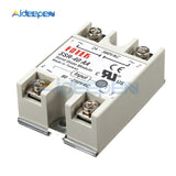 Solid State Relay SSR 40AA 40A Actually 80 280V AC TO 90 480V AC SSR 40AA Relay Solid State