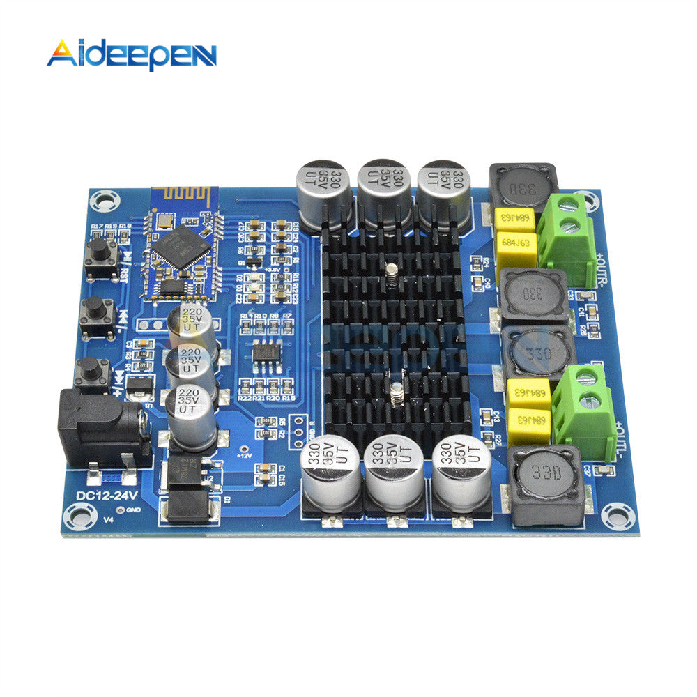 TPA3116D2 Audio Bluetooth 4.0 Amplifier Board Dual channel DC12 24V 2X ...