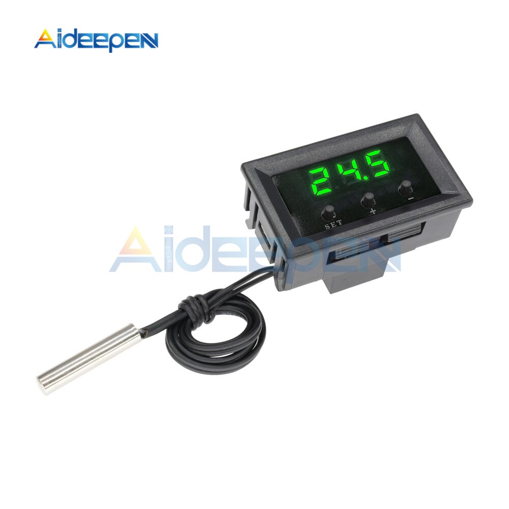 W1209 DC 12V Digital LED Thermostat Temperature Control 0.28 Inch Ther –  Aideepen