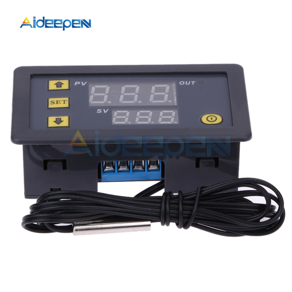 W3230 Digital Thermostat Digital Temperature Controller Regulator Heat –  Aideepen