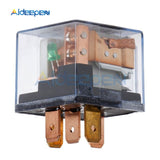 Waterproof Automotive Relay DC 12V 80A 5Pin SPDT Car Control Device Car Relays High Capacity Switching