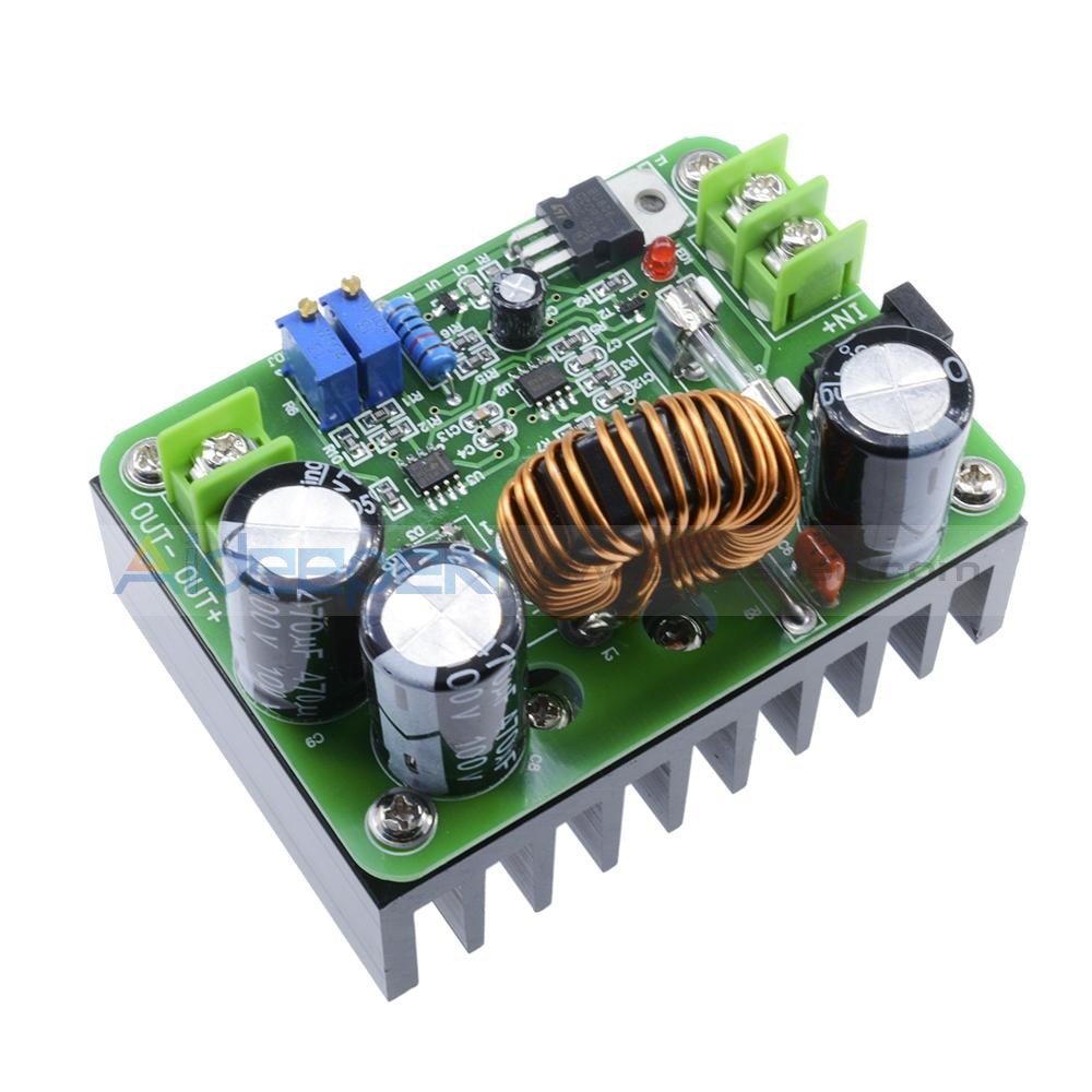 Apoesar 600W High Power DC to DC Boost Converter DC 12-60V to 12-80V Boost  Module Board Step-up Transformer