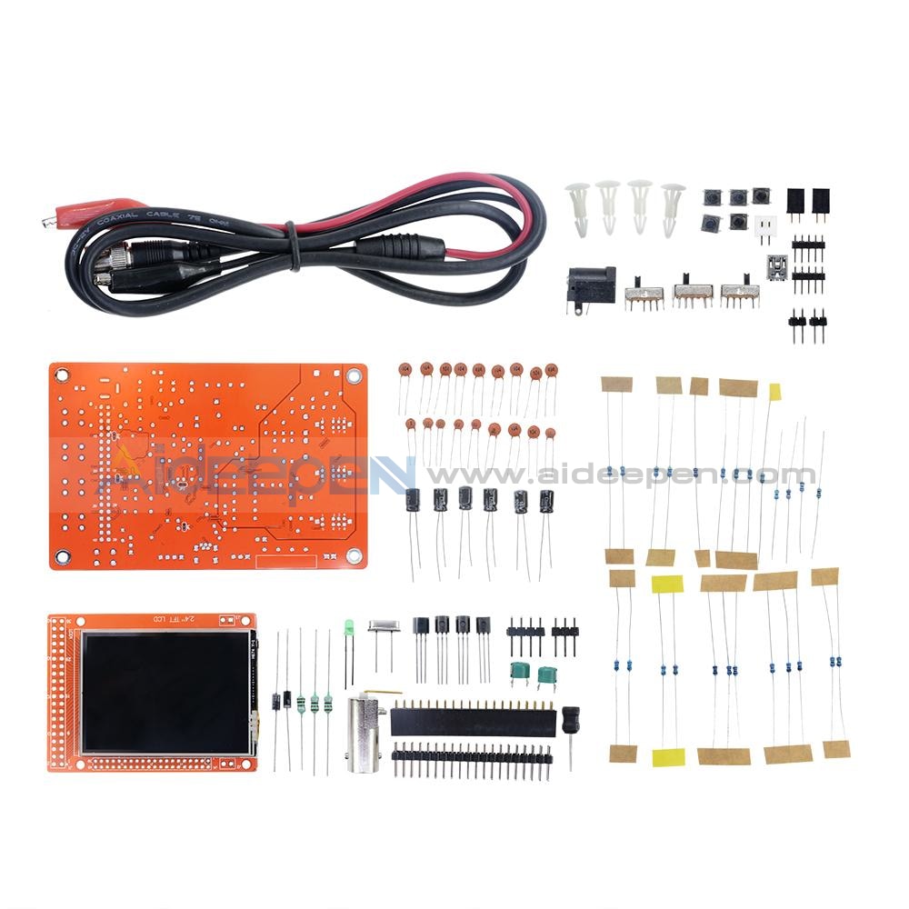 DS0138 Digital Oscilloscope DIY Kit or Welded or Acrylic Case – Aideepen