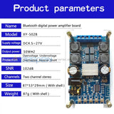 Tpa3116 50Wx2 Dual Channel No Pop Bluetooth Amplifier Board Stereo Module +Case