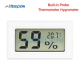 Mini Digital LCD Thermometer Hygrometer Indoor Convenient Temperature Sensor Humidity Meter Detector Fridge Freezer Tester Gauge