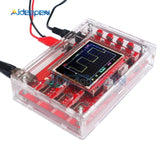 Assembled Digital Oscilloscope 2.4" TFT Display Probe Alligator Test Clip for Arduino + Acrylic Case + DSO150 P6100 Probe