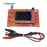 Assembled Digital Oscilloscope 2.4" TFT Display Probe Alligator Test Clip for Arduino + Acrylic Case + DSO150 P6100 Probe