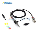 Assembled Digital Oscilloscope 2.4" TFT Display Probe Alligator Test Clip for Arduino + Acrylic Case + DSO150 P6100 Probe