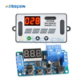 DDC 332 DC 12V Timer Delay Relay LED Digital Relays Trigger Cycle Timer Delay Switch Timing Control Module Board with Car Buzzer