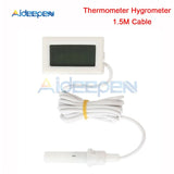 Mini Digital LCD Thermometer Hygrometer Indoor Convenient Temperature Sensor Humidity Meter Detector Fridge Freezer Tester Gauge