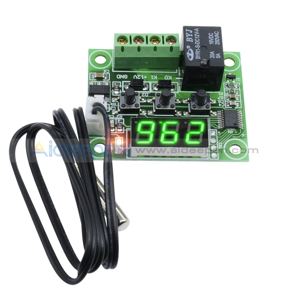-50-110°C W1209 Digital Thermostat Temperature Control Switch Sensor ...