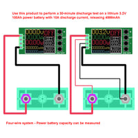 150V 150W Electronic Load Test Instrument Discharge Battery Capacity Tester Voltmeter Ammeter Mini Micro USB Type C Interface