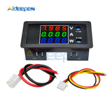 0.28" LED Digital Voltmeter Ammeter Car Motocycle Voltage Current Meter Volt Detector Tester Monitor Panel Red Green Blue 10A