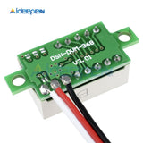 0.36 Inch Mini Digital Voltmeter Voltage Tester Meter DC 0 30V Blue LED Screen Electronic Parts Accessories Digital Voltmeter