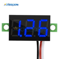 0.36 Inch Mini Digital Voltmeter Voltage Tester Meter DC 0 30V Blue LED Screen Electronic Parts Accessories Digital Voltmeter