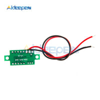 0.36 Inch Mini LED Digital Voltmeter Red Panel Voltage Meter DC 4 30V 3 Digit Display Adjustment Voltmeter