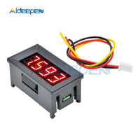 0.36" Mini Digital Voltmeter DC 0 100V 10A 4 Digit Panel Volt Voltage Meter Tester Detector LED Display Auto Car