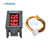 0.36 inch DC 0 100V LED Digital Voltmeter Car Motocycle Voltage Meter Volt Detector Tester Monitor Panel Red