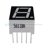 0.56 7 Segment Red Led Display 1 Digit Common Anode
