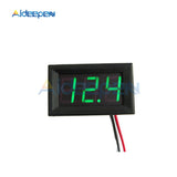 0.56 inch Green LED DC 4.50V 30.0V Digital Voltmeter Voltage Volt Meter Panel Gauge Home Use Voltage Display 2 Wires
