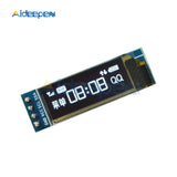 0.91 Inch 128x32 IIC I2C White OLED LCD Display DIY Module SSD1306 Driver IC DC 3.3V 5V For Arduino PIC