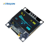 0.96" 0.96 Inch Yellow Blue OLED LCD LED Display Module I2C IIC Serial 128X64 128*64 SSD1306 12864 SPI Serial Module 4Pin