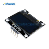 0.96" 0.96 Inch Yellow Blue OLED LCD LED Display Module I2C IIC Serial 128X64 128*64 SSD1306 12864 SPI Serial Module 4Pin