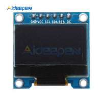 0.96 Inch 6Pin IIC I2C SPI OLED White LCD Display Module 12864 Interface 0.96" Drive SSD136 Board For Arduino Raspberry Pi SMT32