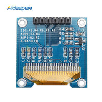 0.96 Inch 6Pin IIC I2C SPI OLED White LCD Display Module 12864 Interface 0.96" Drive SSD136 Board For Arduino Raspberry Pi SMT32