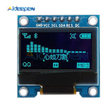 0.96 Inch SPI OLED Display Module 12864 6pins SPI interface 0.96" Blue LCD Display Module DIY Compatible For Arduino 51 SMT32
